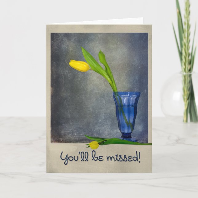 Cartão Adeus (Frente)