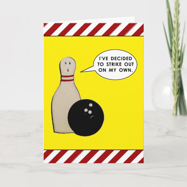 Cartão Adeus e Boa Sorte (Frente)