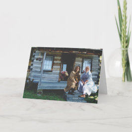 Cartão adicionar as suas fotografias hbvm Pioneer Women C