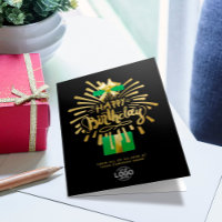 Adicionar logotipo Dourado Fireworks verde Grupo p