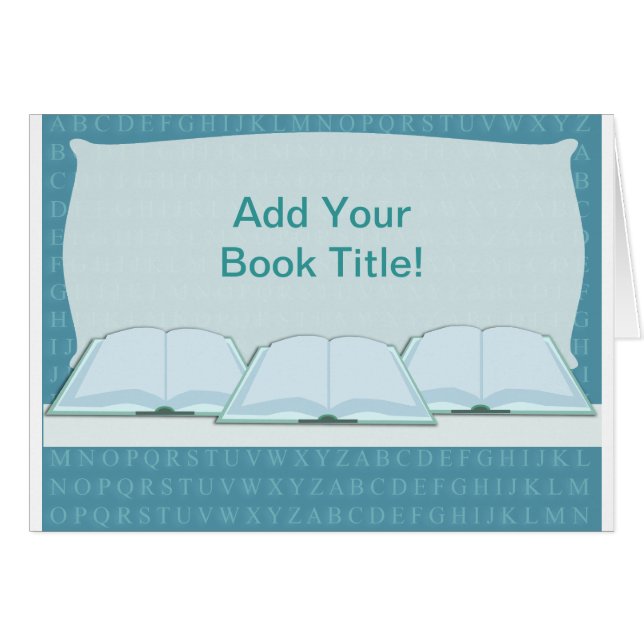 Cartão Adicionar Um Design De Promocional De Título (Frente Horizontal)