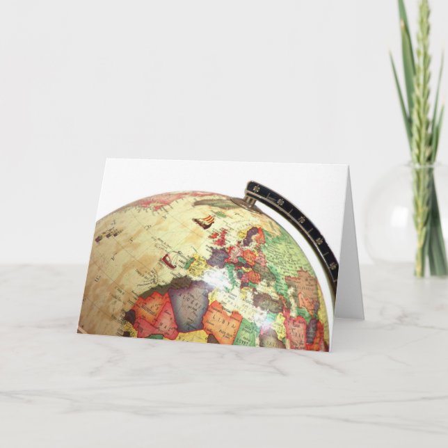 Cartão ADICIONE O SEU PRÓPRIO TEXTO Globo (Frente)