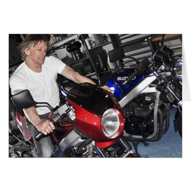 Cartão adidasguy e a sua GS500 (Frente Horizontal)