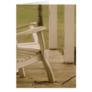 Cartão Adirondack Porch