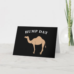 Cartão Adivinhem Que Dia É O Deserto Do Camelo Hump Day