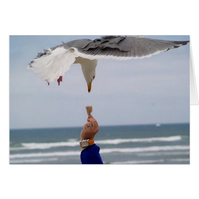 Cartão Adivinhem Quem Virá Jantar (Frente Horizontal)