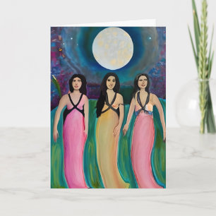 Cartão Admirantes da Lua