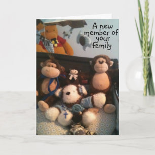 CARTÃO ADOÇÃO DO NOVO BEBÊ