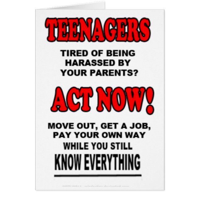 Cartão Adolescentes (Frente)