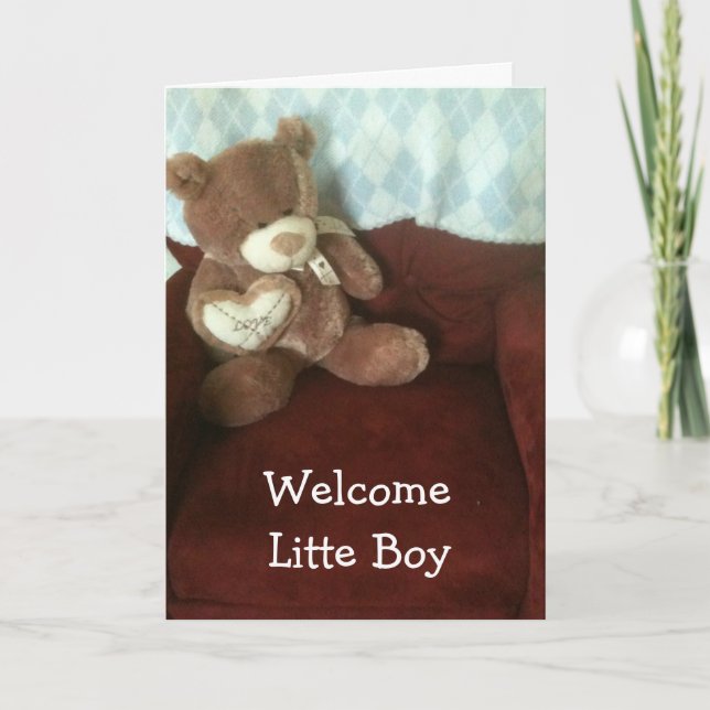 CARTÃO ADOPTION BABY BOY (Frente)