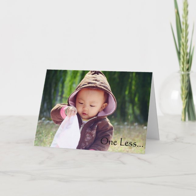 Cartão Adoption Congratulations Card (Frente)