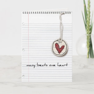 Cartão adoption greeting card