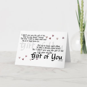 Cartão adoption greeting card