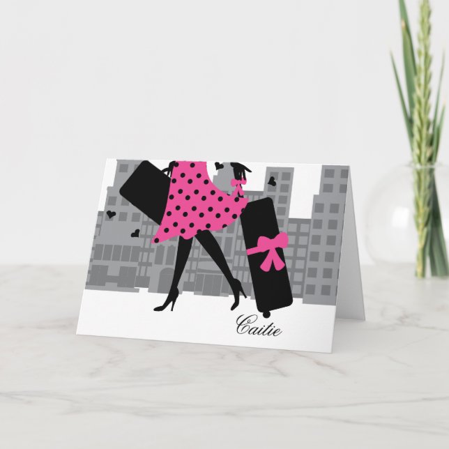 Cartão Adora a Viagem (Frente)