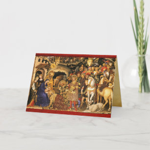 Cartão ADORAÇÃO DE MAGI Gentile Da Fabriano, Natal