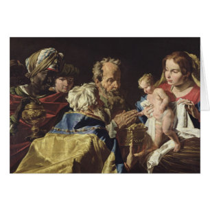 Cartão Adoração dos Magi