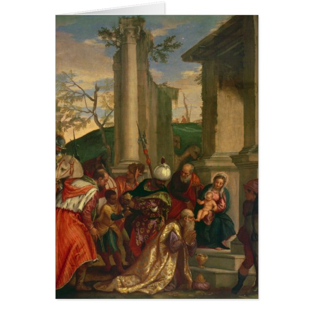 Cartão Adoração dos reis (Frente)