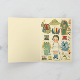 Cartão Adorável Reprodução de Arte Nativa Americana