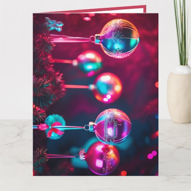 Cartão Adornos Brilhantes (Frente)