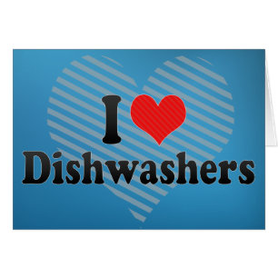 Cartão Adoro Dishwashers