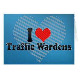 Cartão Adoro Tráfego Wardens