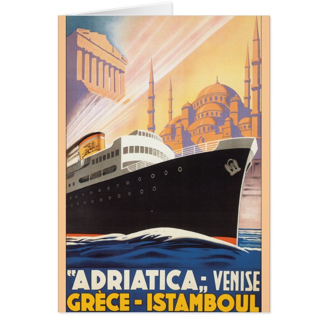 Cartão Adriatica Line (Frente)