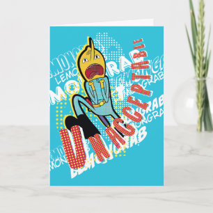 Cartão Adventure Time   Lemon Grab "UNACCEPTABLE"