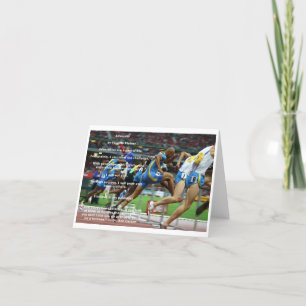 Cartão "Adversity" affirmation note card (blank)