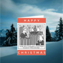 Advogados Legais Engraçado Tribunal Feliz Natal