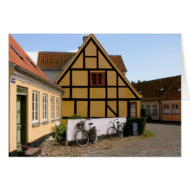 Cartão Aero, Dinamarca (Frente Horizontal)