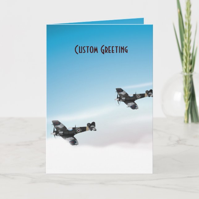 Cartão Aeronaves Antigas (Frente)