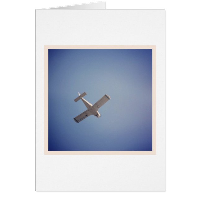 Cartão Aeronaves ligeiras 01 (Frente)