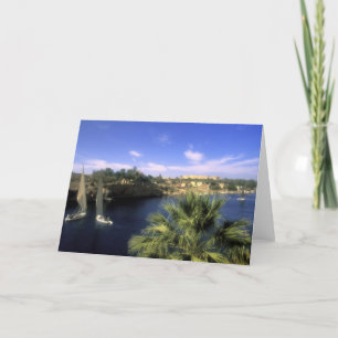 Cartão AF, Egypt, Upper Egypt, Aswan. River Nile,