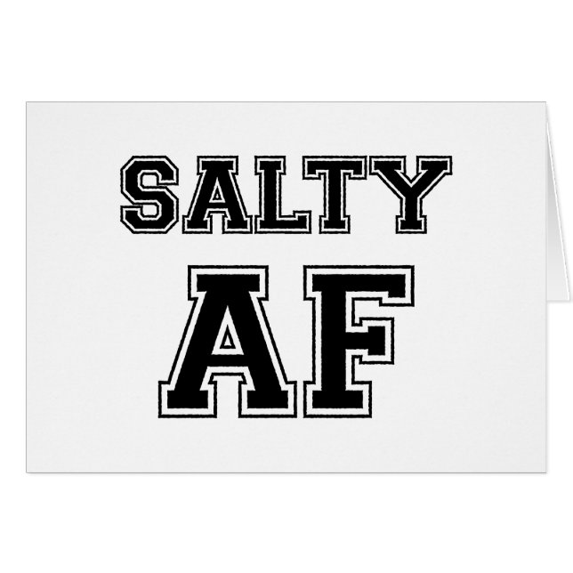 CARTÃO AF SALTY (Frente Horizontal)