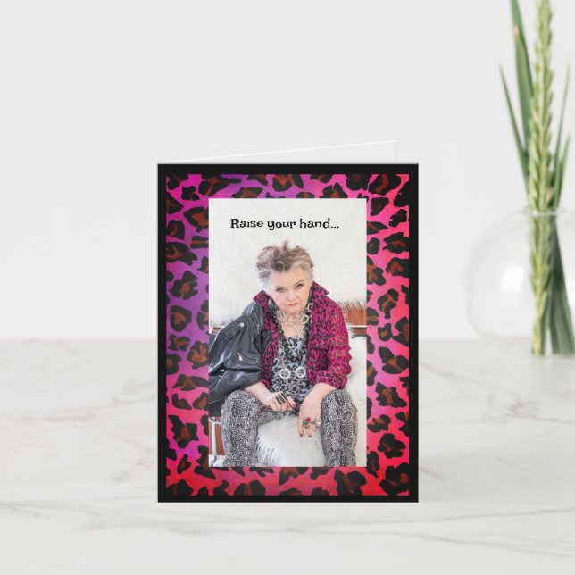 Cartão Afastar as direções do cozinhar ao cozinhar (Frente)