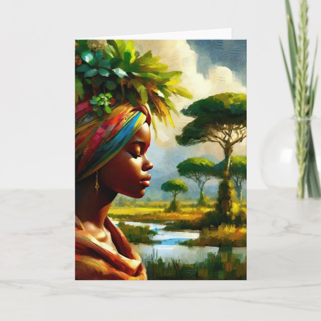 Cartão África (Frente)