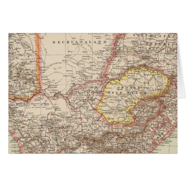 Cartão África do Sul 3 (Frente Horizontal)