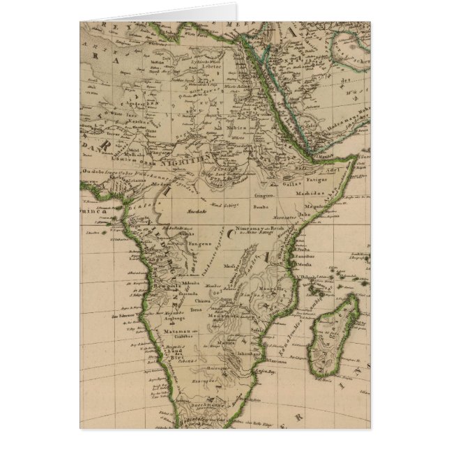 Cartão África e Ásia (Frente)