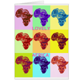 CARTÃO ÁFRICA LOVELMENTE