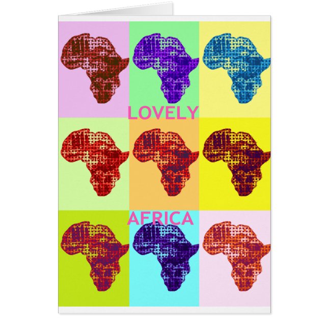 CARTÃO ÁFRICA LOVELMENTE (Frente)