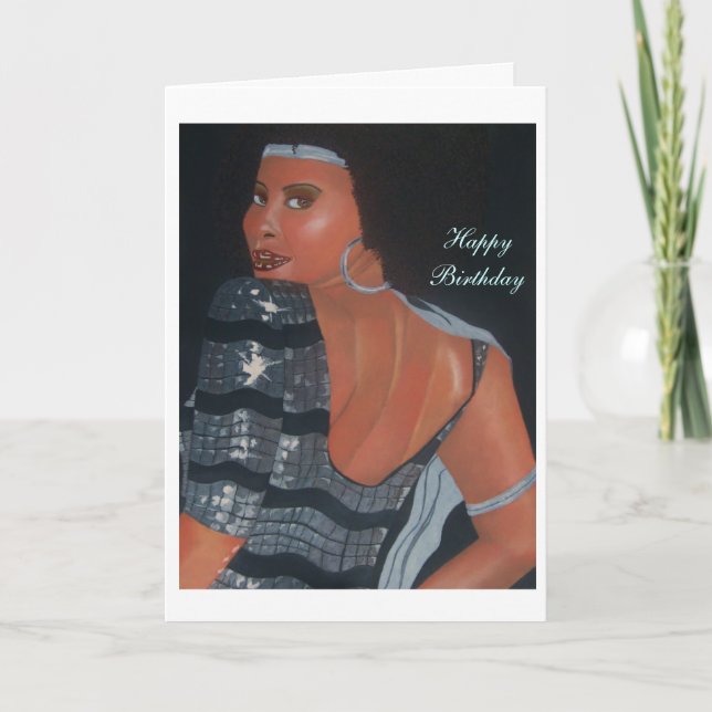Cartão African American Birthday Card Looking Good (Frente)