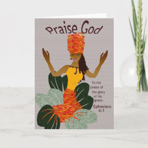 Cartão African American Greeting Card