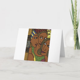 Cartão African American women sister friends