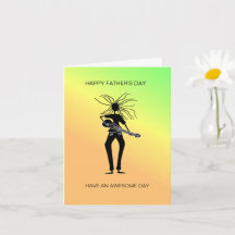 African Art, Dia de os pais Incrível do Leitor de 