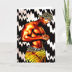 Cartão Africano Hip Hop