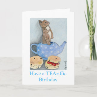 Cartão Afternoon Tea Birthday Card