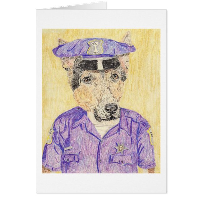 Cartão Agente da polícia (Frente)