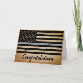 Cartão Agente de Correção da Linha de Cinzas Finas Rustic