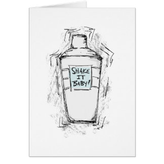 Cartão Agite-o, bebê!