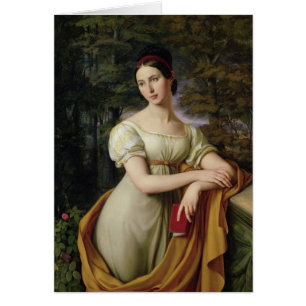 Cartão Agnes Rauch, 1825